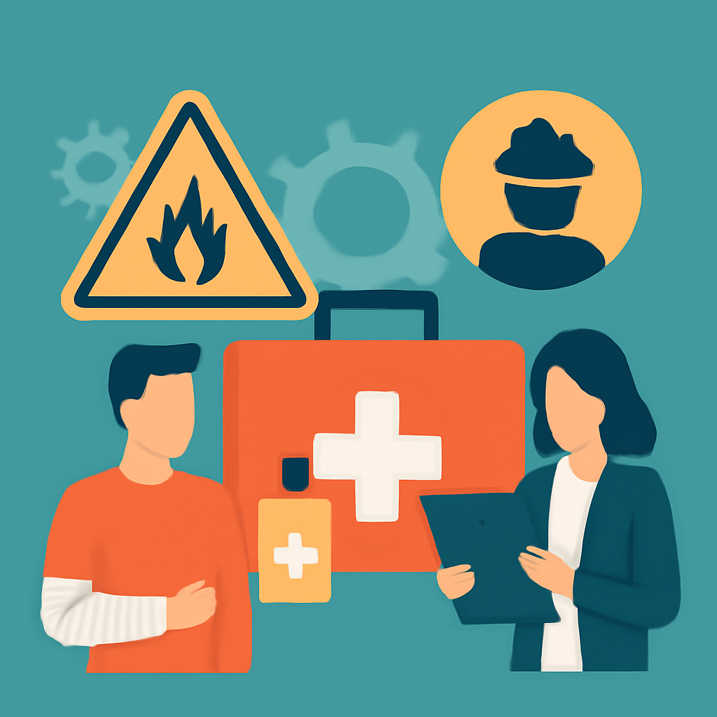 Lesiones por Quemaduras en el Trabajo: ¿Quién es Responsable y Qué Puedes Recuperar?