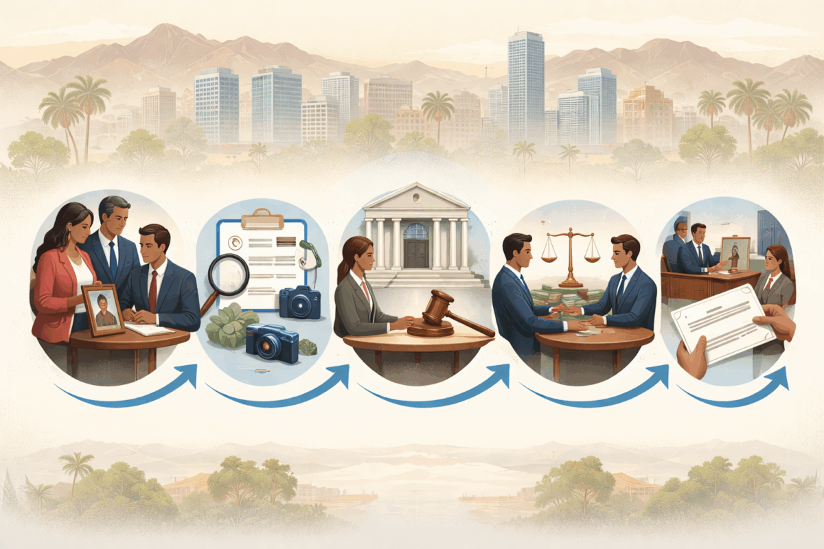 La Línea de Tiempo de una Reclamación por Muerte Injusta en El Paso