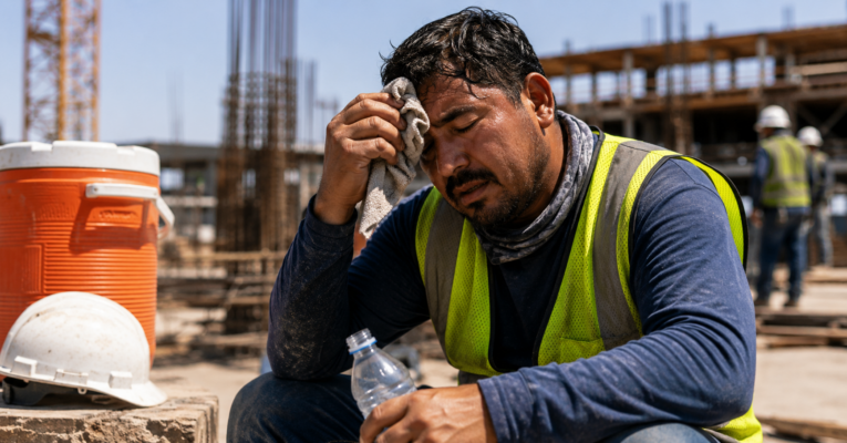 Cómo Afectan los Reclamos por Enfermedades Relacionadas con el Calor a los Trabajadores de la Construcción en El Paso, Texas