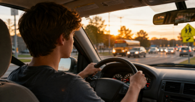 Por Qué Agosto Puede Aumentar el Riesgo de Accidentes de Conductores Adolescentes en El Paso