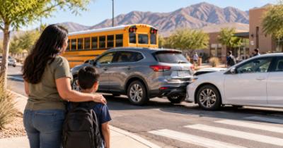 ¿Puede Demandar Después de un Accidente en una Zona Escolar de El Paso?